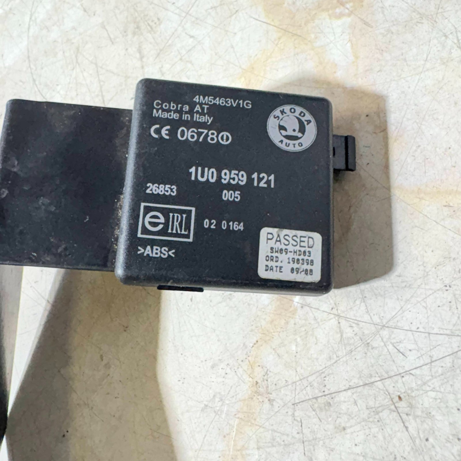 Skoda Octavia 1U 2001-2011 Anti-Theft Alarm Ultrasonic Sensor G273 1U0959121