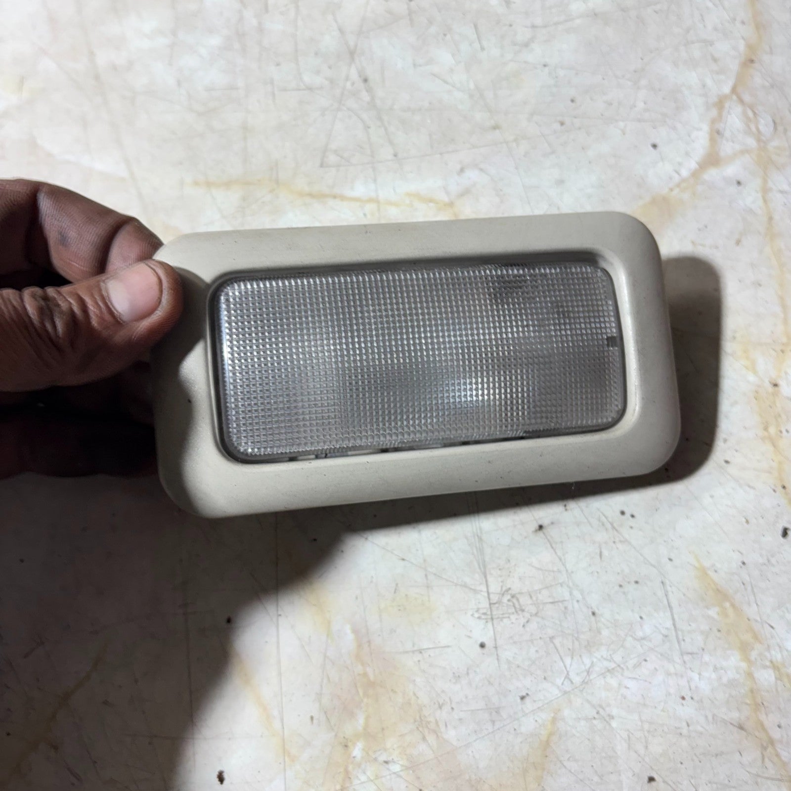 FIAT PUNTO 2005 INTERIOR FRONT CEILING LIGHT LAMP 735244962