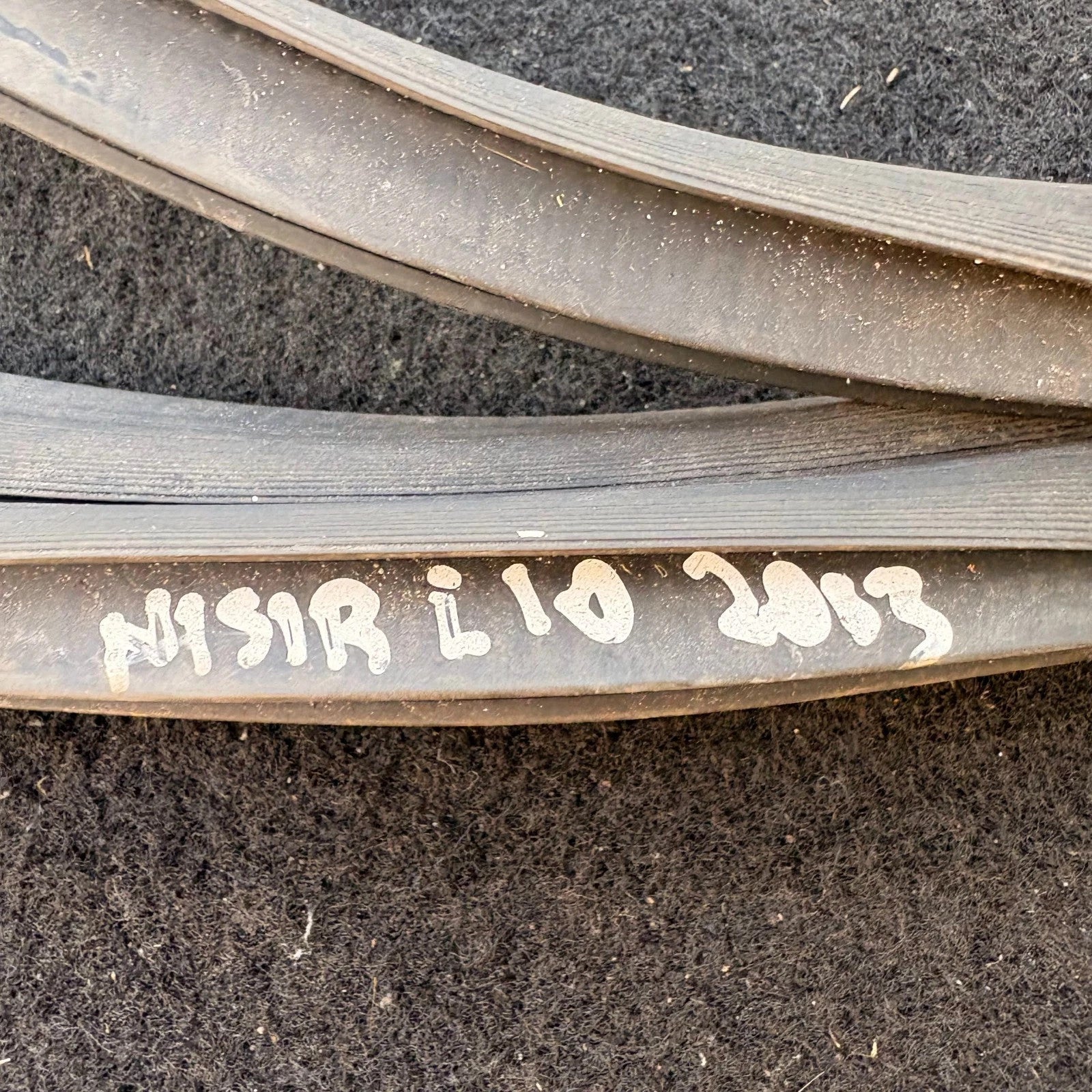 Hyundai i10 MK1 PA 08-13 Rear Left Nearside NSR Door Body Weatherstrip Seal