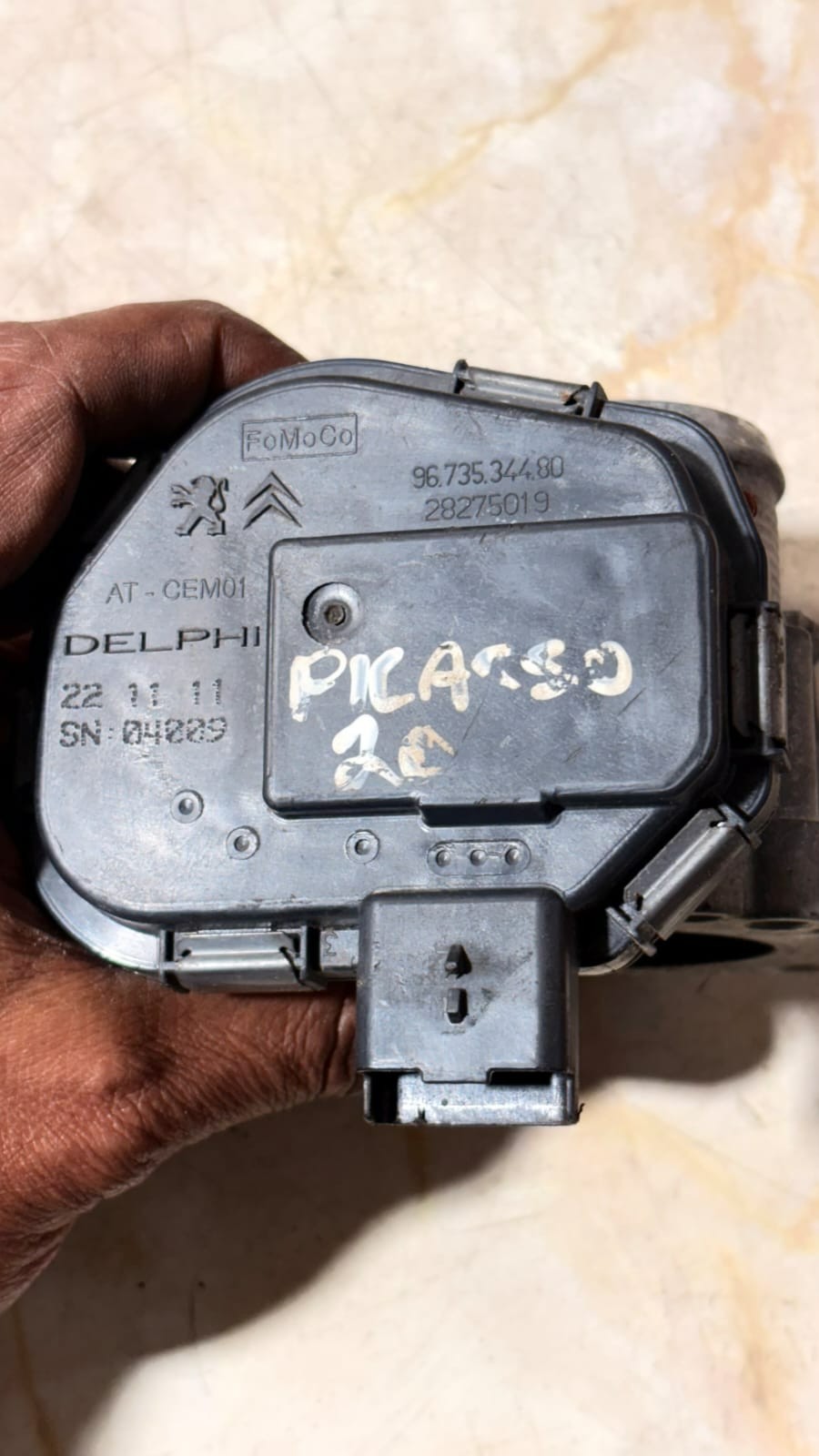 Ford Fiesta Mk7 2011 Throttle Body 28098656