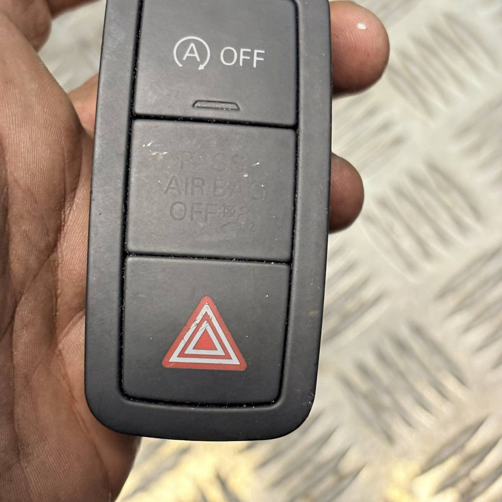 Audi A1 S1 8X Facelift 2015-2018 Hazard Start Stop Airbag OFF Panel 8X0959672G