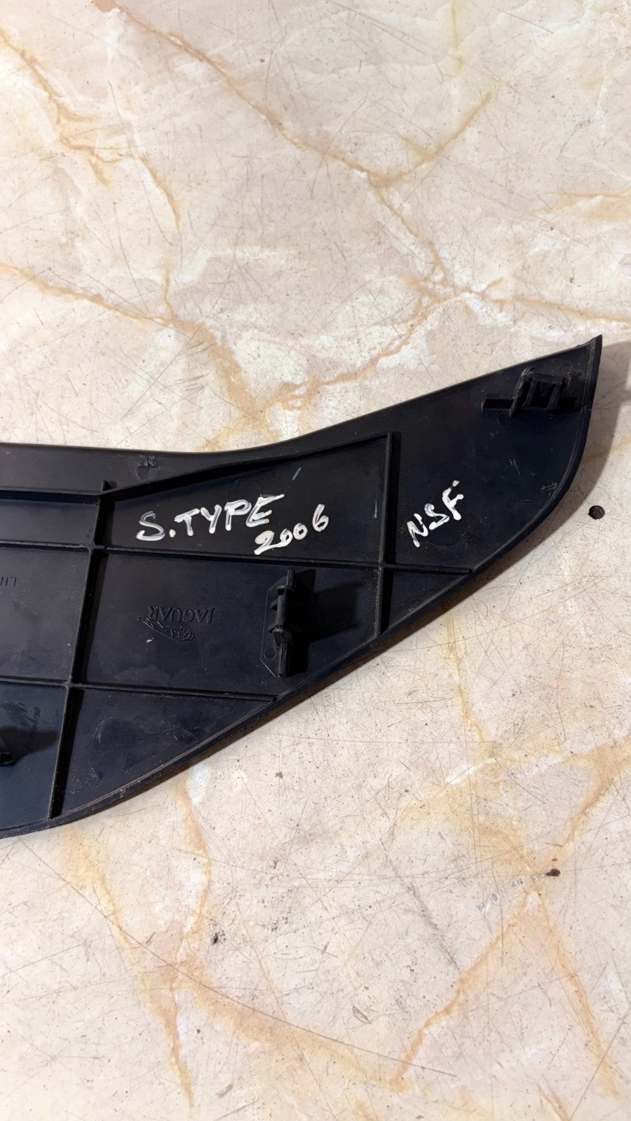 JAGUAR S-TYPE 2006 Left Passengers Side Dash End Trim XR83-540448I-AEW