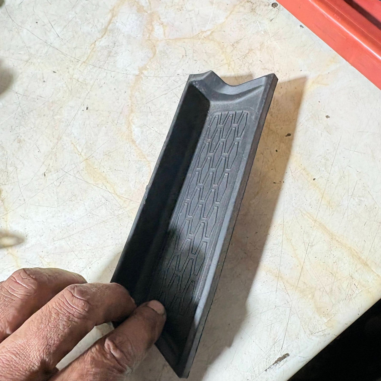 RANGE ROVER SPORT L494 13-17 STORAGE POCKET PANEL COVER RUBBER MAT DK62-045G34-A