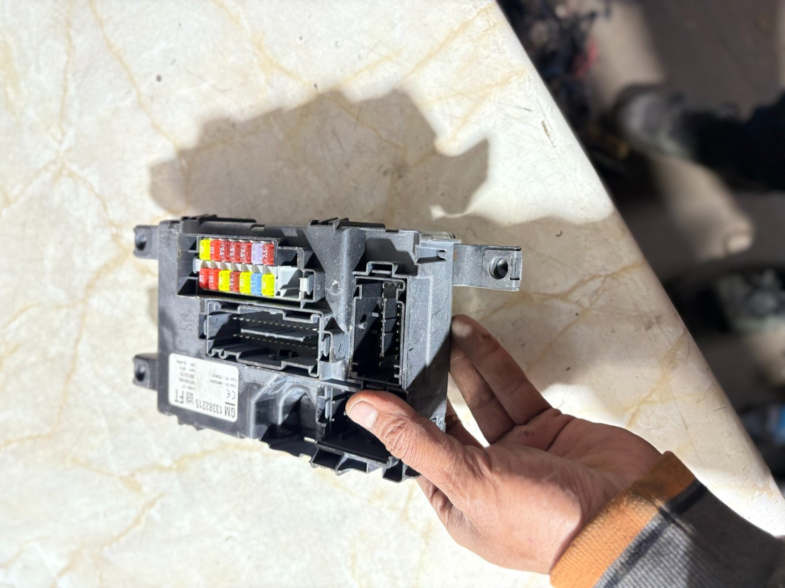 Vauxhall Corsa D BCM/BCU Body Control Module Fuse Box 13382215FT 2009-2014