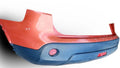 Nissan Qashqai J10 2007-2013 5 Door Rear Bumper Orange Free Postage