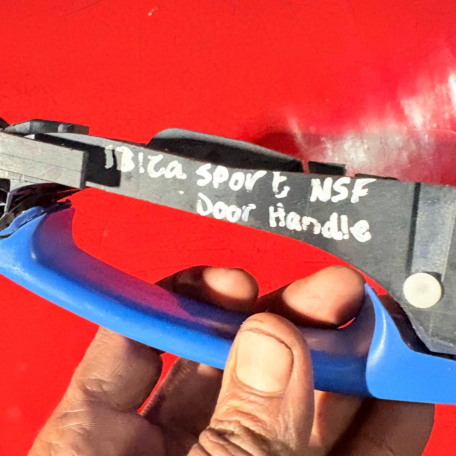 SEAT IBIZA SPORT NSF PASSENGERS FRONT OUTER DOOR HANDLE 2013-2017