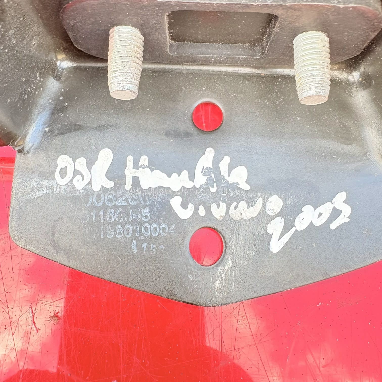 Vauxhall Vivaro Sportive Cdti 2003 Boot Release Handle Driver Rear OSR 198010004