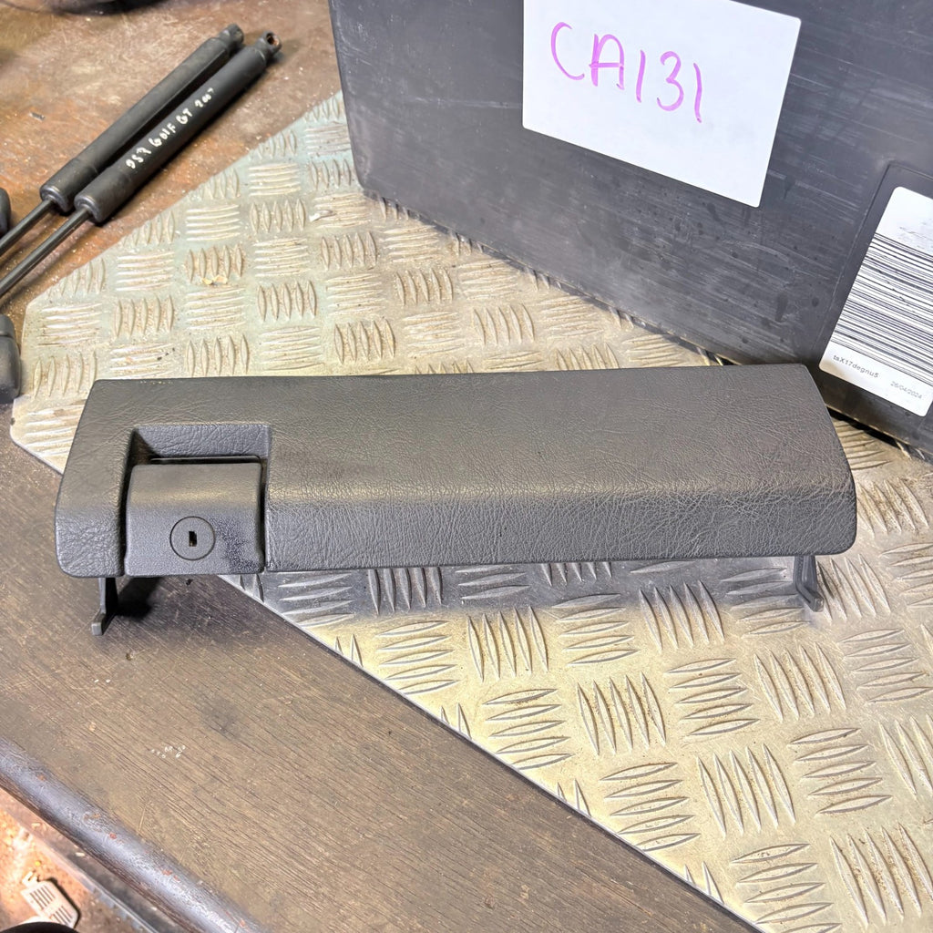 Mercedes E-Class W210 Glove Box Lid Door with Lock & Handle Grey 1996-2002