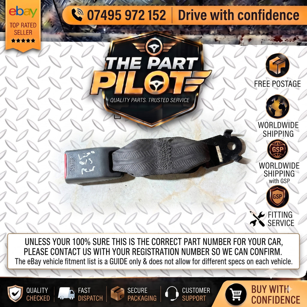 Kia Sorento XM Mk2 2010-2012 Rear Centre Seat Belt Buckle Receiver Stalk 5DR