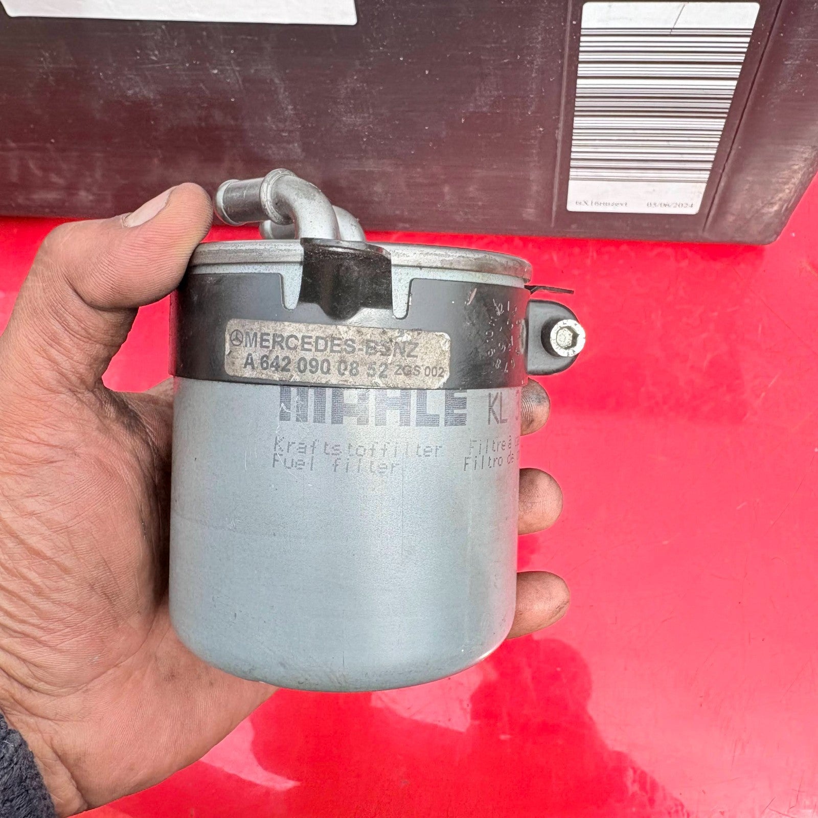 CHRYSLER 2007-2009 FUEL FILTER HOUSING A6420900852