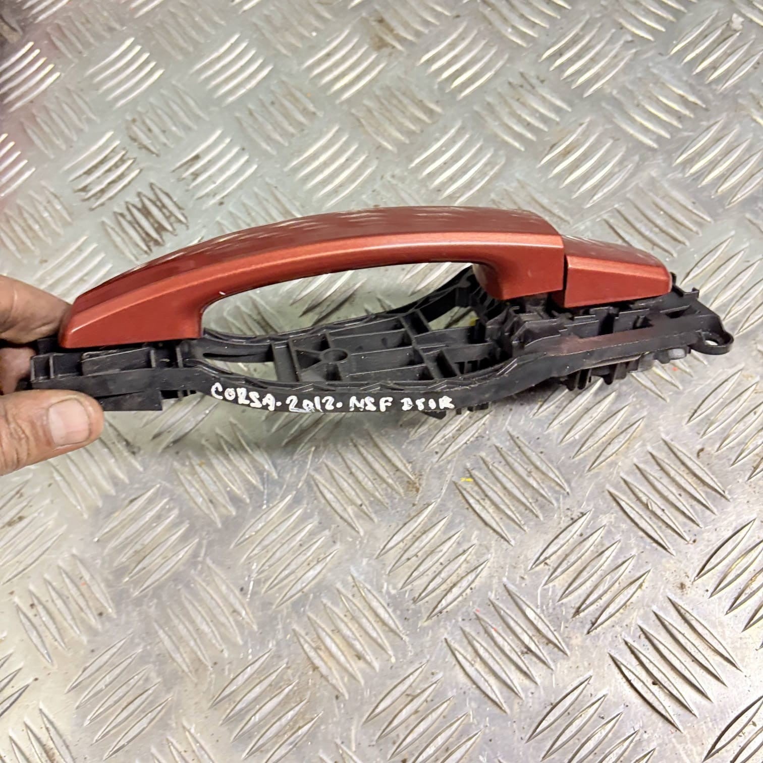 GM6051 passenger front outer door handle for OPEL CORSA D 1.3CDTI (L08 L68) 2013