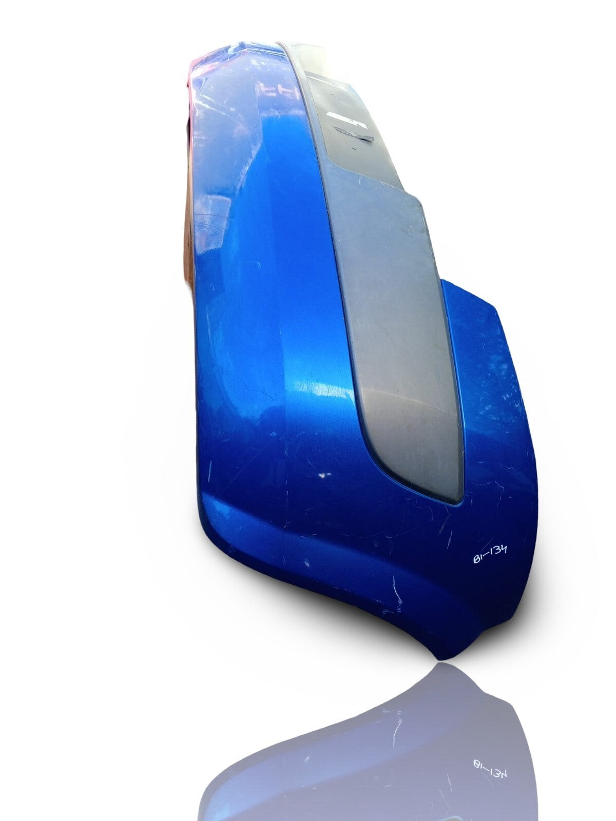 Renault Megane Dynamique 2004 MK2 Rear bumper in blue 5 Door