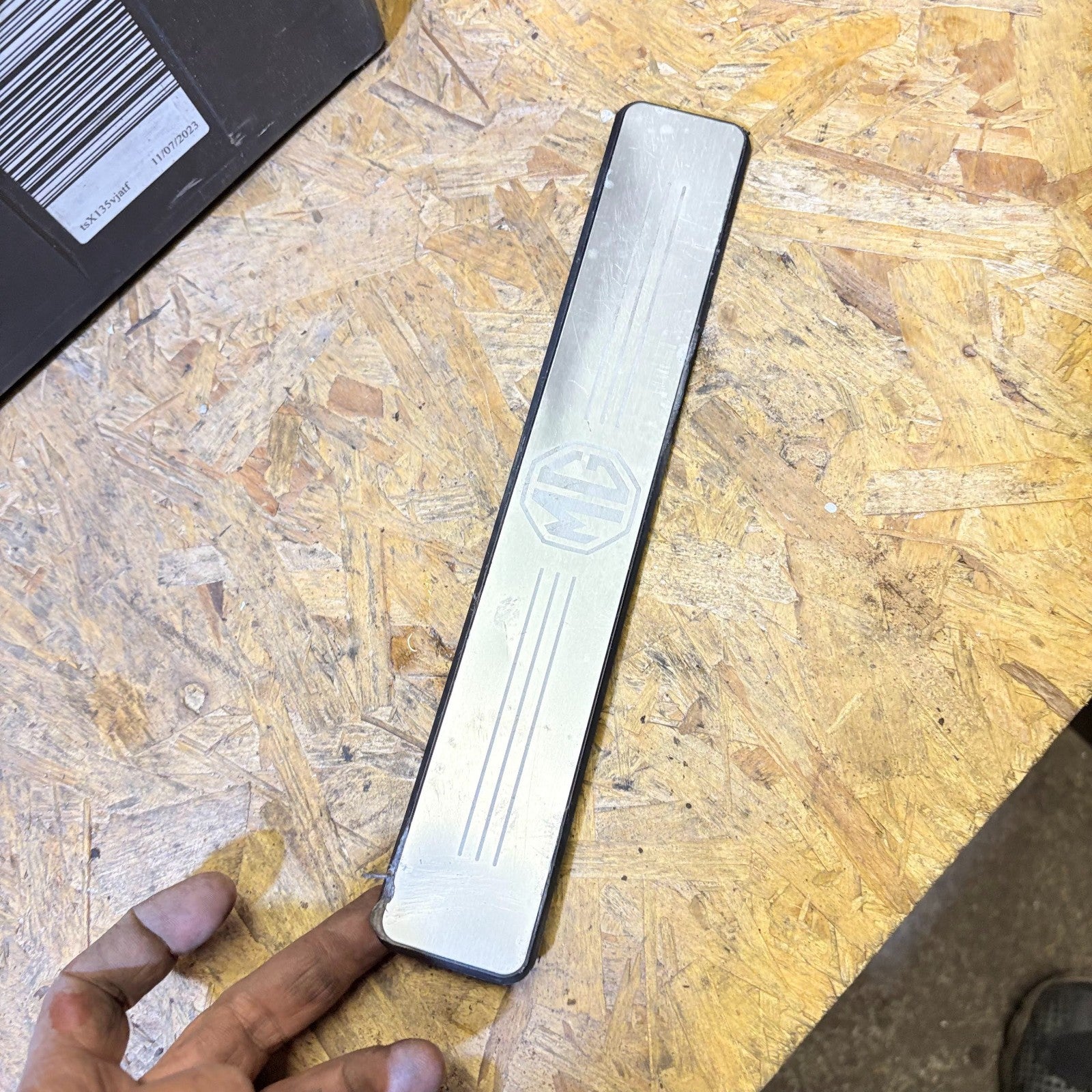 MG6 GT Mk1 Rear Door Sill Treadplate Scuff Plate RH Offside 2011-2016 10012153