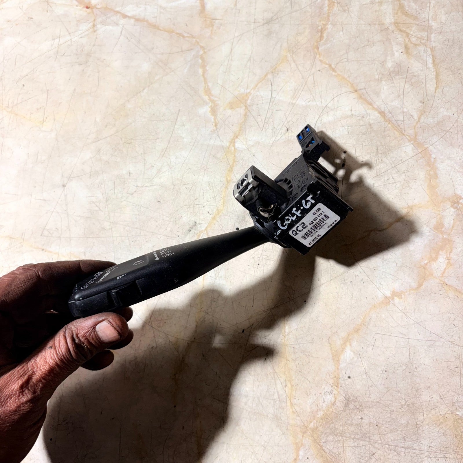 VW Golf Mk6 Wiper/Washer Stalk Switch 1K0953519J Trip Computer (Up to 07/2010)