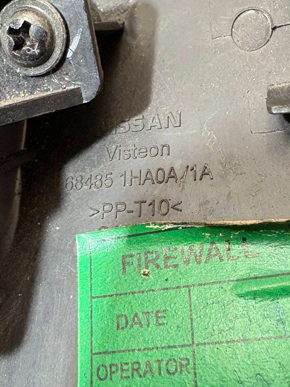 NISSAN MICRA K13 2012 HEADLIGHT ADJUSTER SWITCH 68485 1HAOA