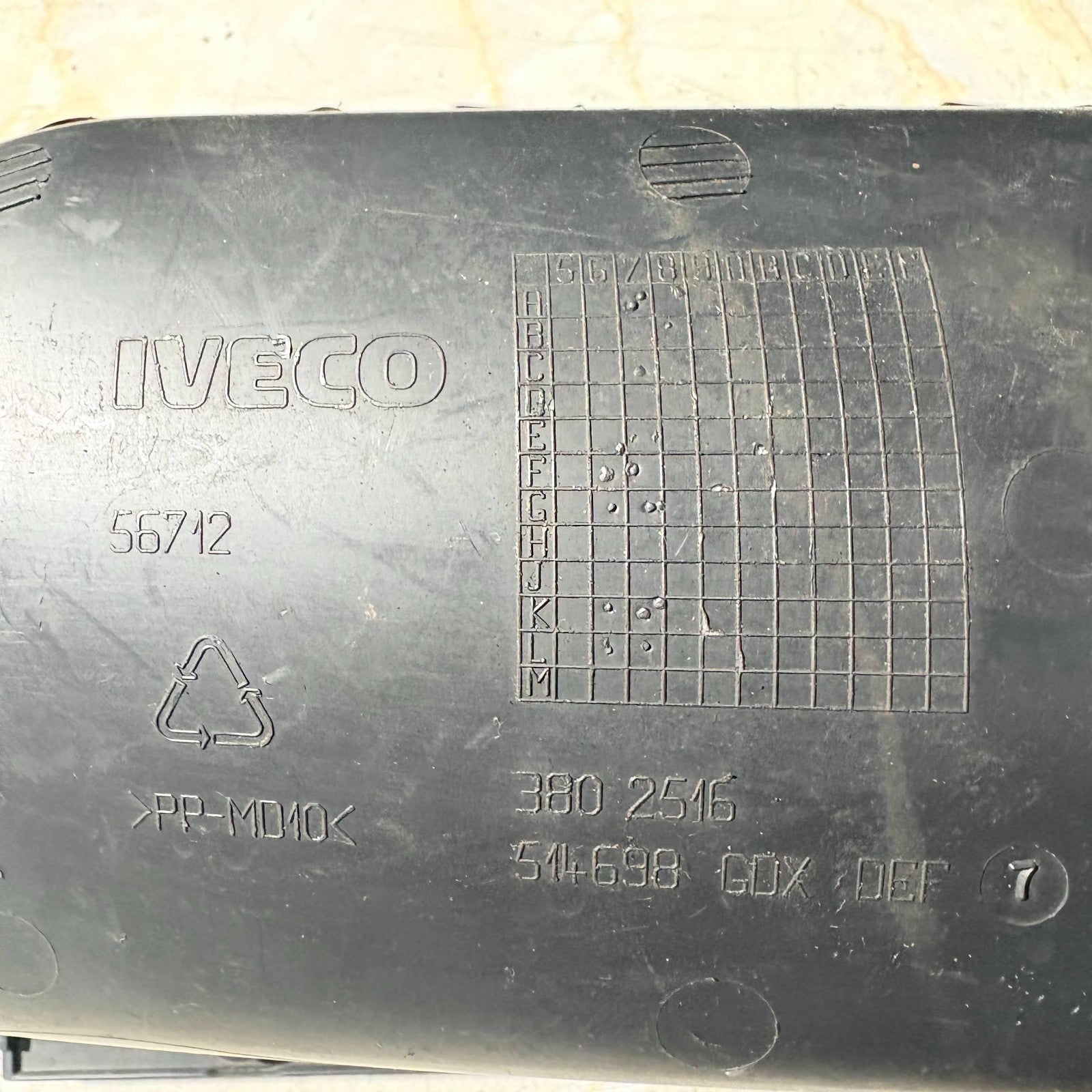 Iveco Daily Mk4 06-11 Passenger Left N/S Dashboard Top Storage Box 3802516