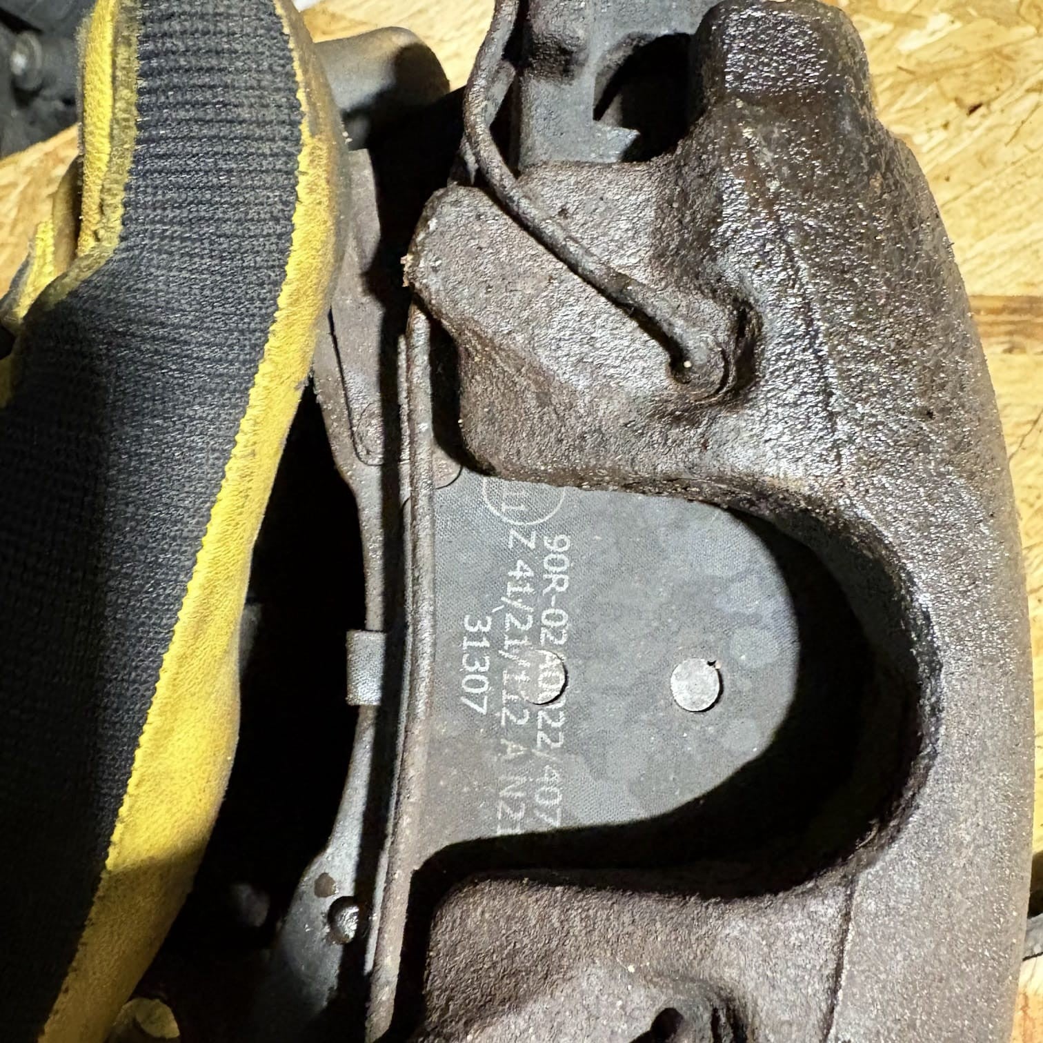 Opel Meriva 2011 Mk2 Left Side Brake Caliper 0000467886 90r-02a0022