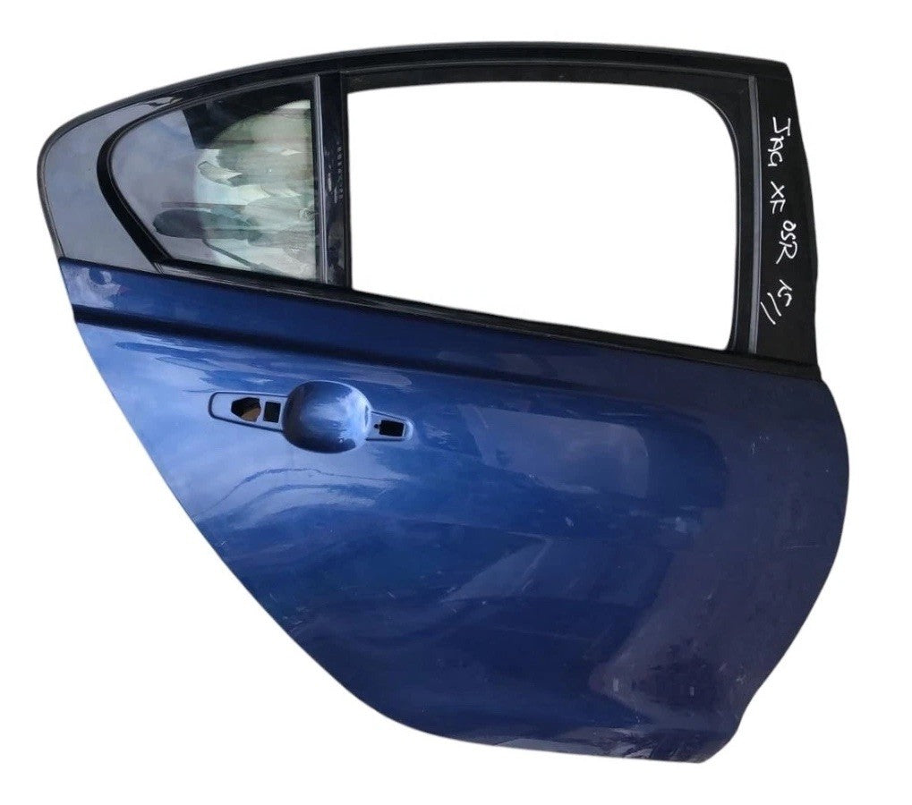 JAGUAR XE DOOR REAR RIGHT DRIVER SIDE IN BLUE/JBC2149 SALOON X760 2015