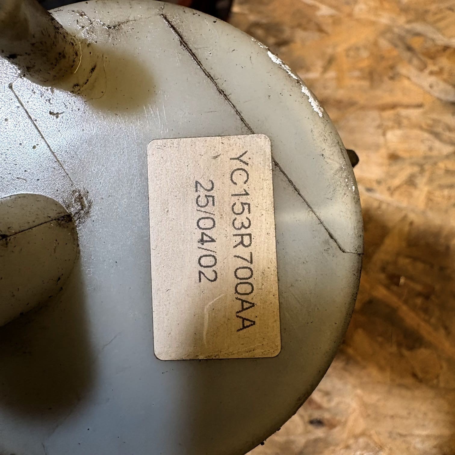 2002 RANGE ROVER SPORT POWER STEERING RESEVOIR TANK YC153R700AA