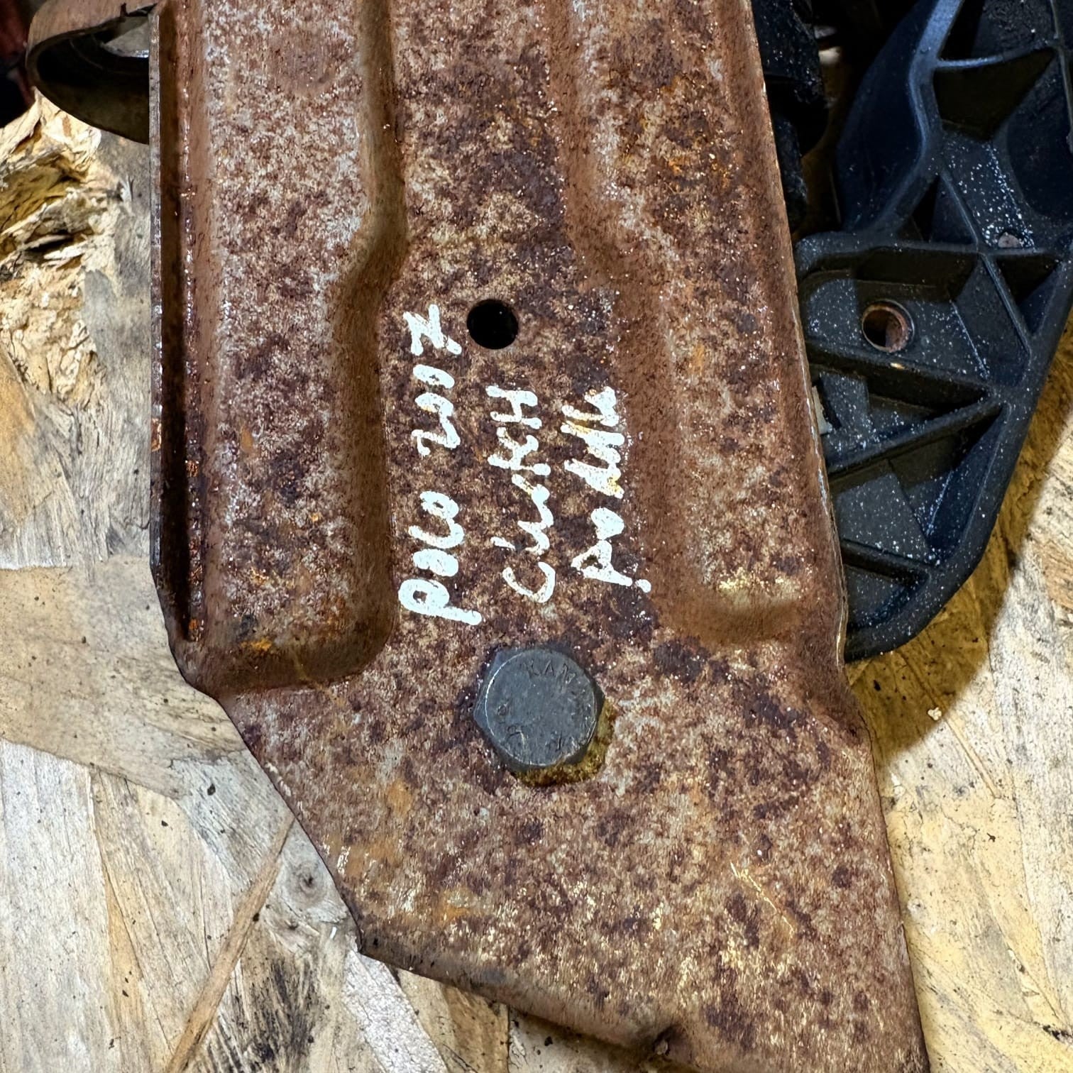 31364 H3K 2007 MK2 SKODA FABIA 1.2 CGP CLUTCH PEDAL 6Q2721059AB