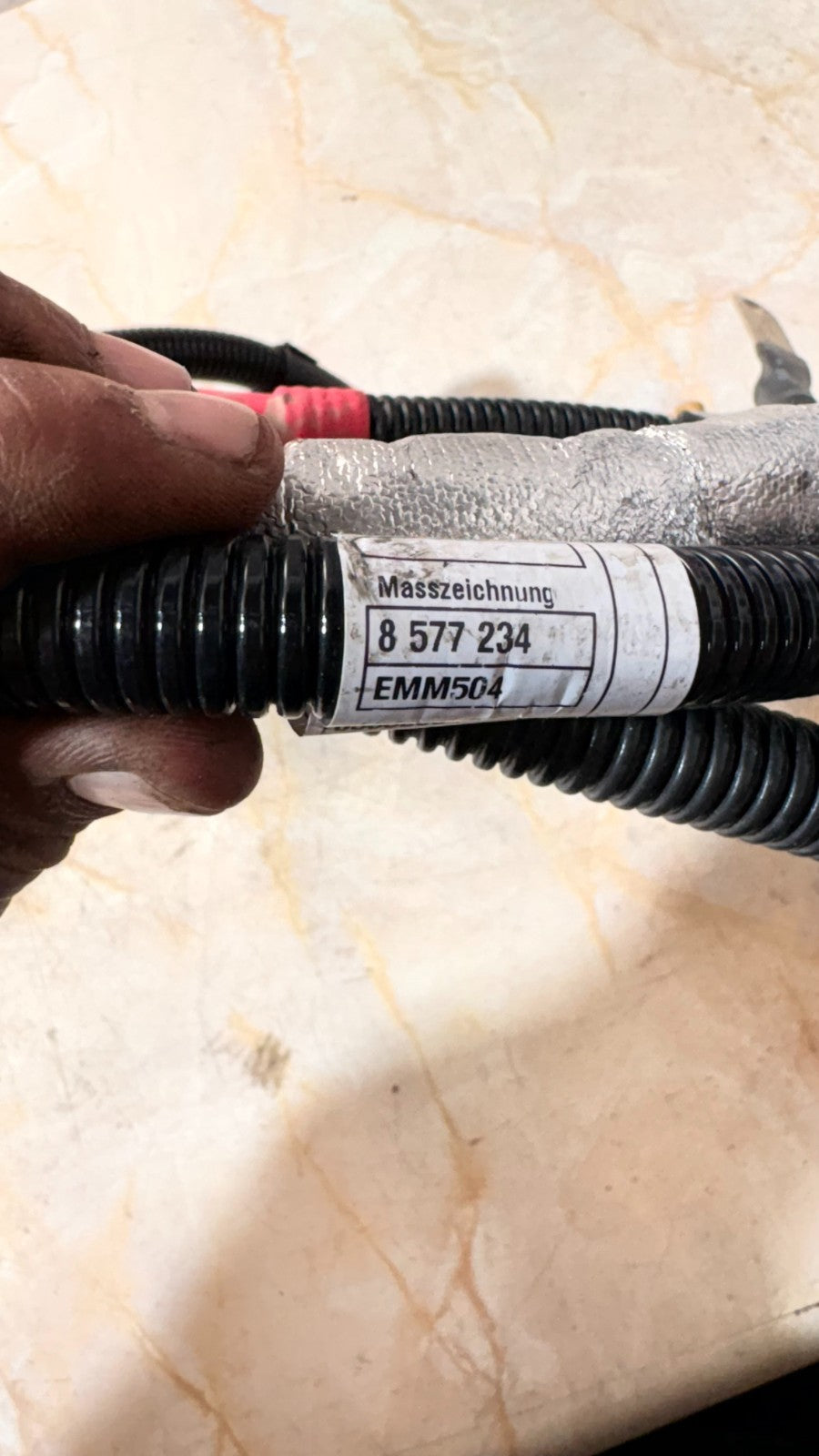 BMW 116.D 2018 Positive And Negative Battery Cables 8575745