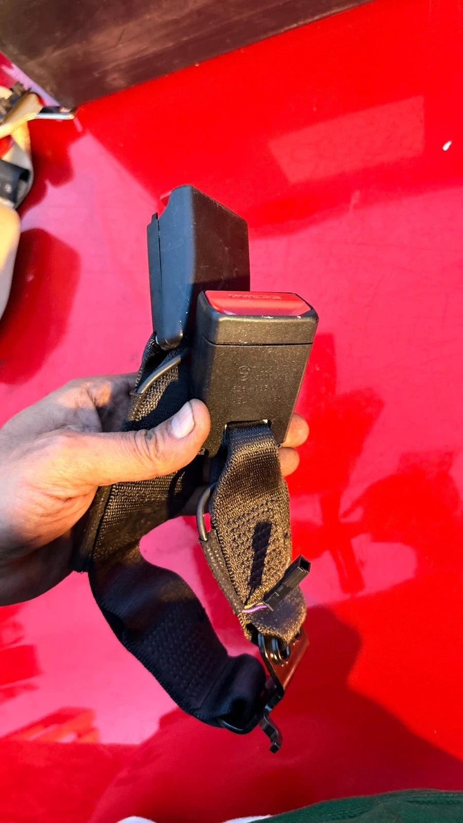 BMW 1 SERIES 118i 2019 DRIVER REAR SEAT BELT BUCKLE PAIR
