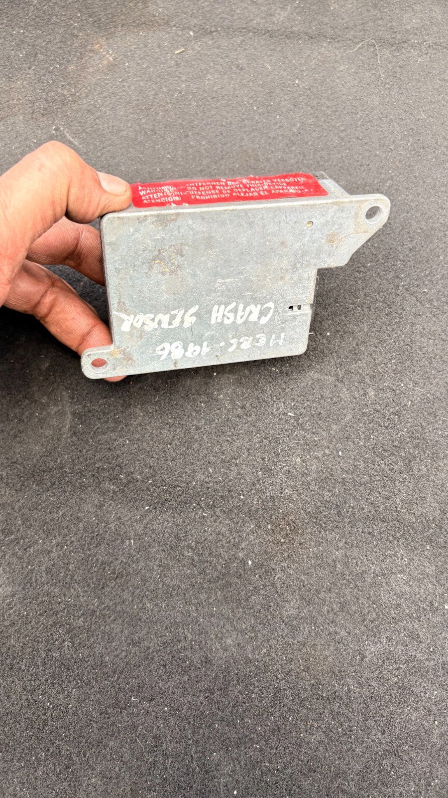 MERCEDES 1986 SRS CRASH SENSOR 0038200610