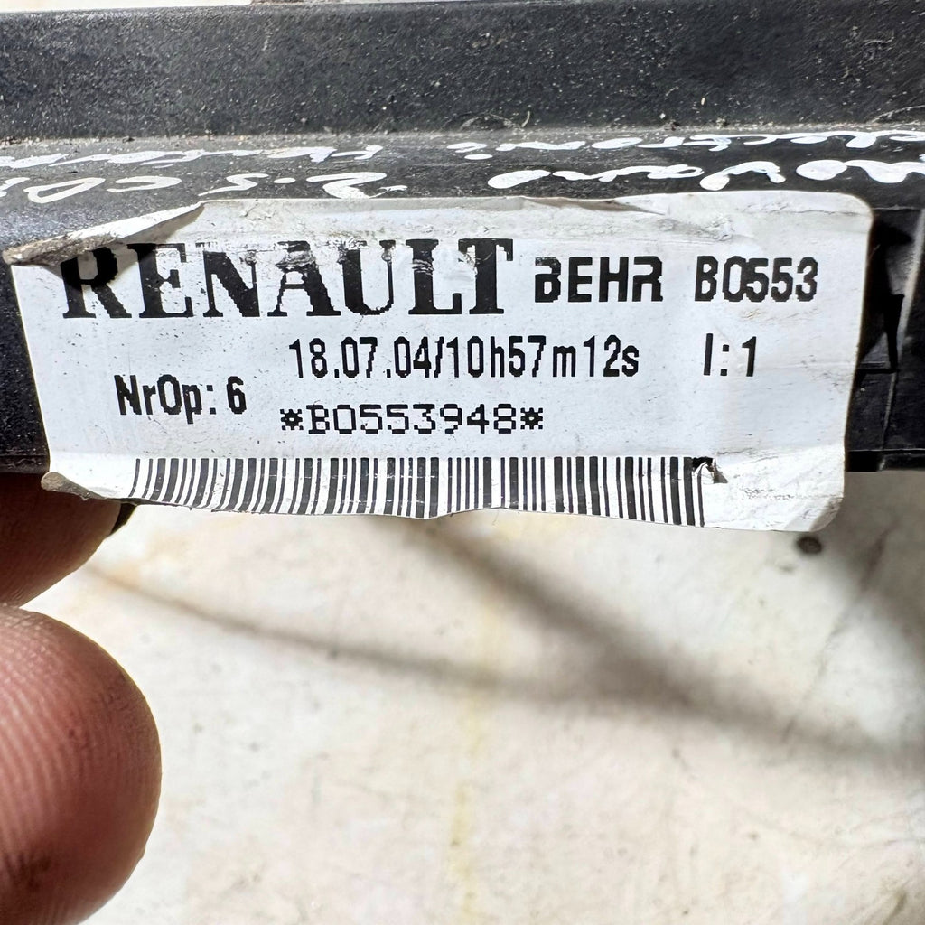 RENAULT MASTER MOVANO 2005 HEATER ELEMENT RADIATOR
