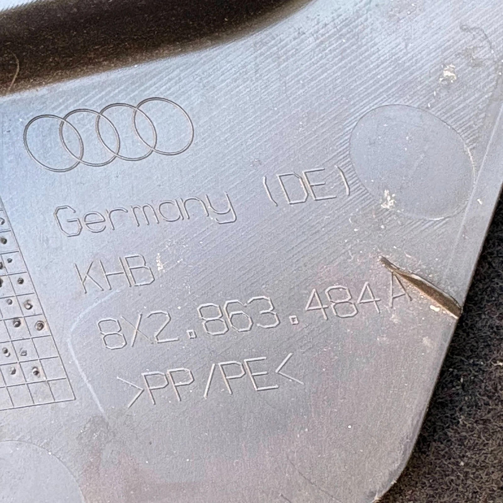 Audi A1 8X 10-18 Front Right Offside Lower A-Pillar Door Sill Trim 8X2863484A