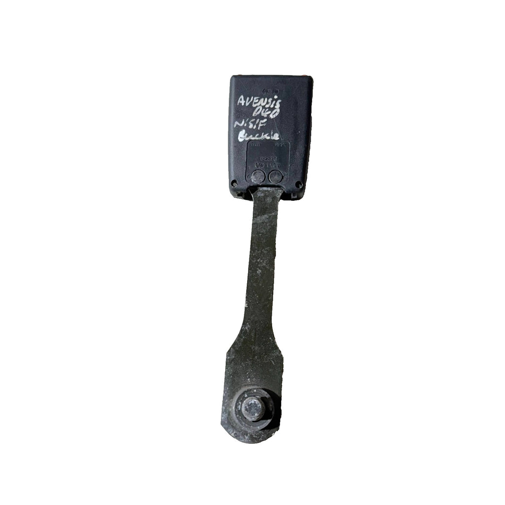 2009-2012 TOYOTA AVENSIS 2L D4D PASSENGER SIDE FRONT LEFT SEAT BELT BUCKLE