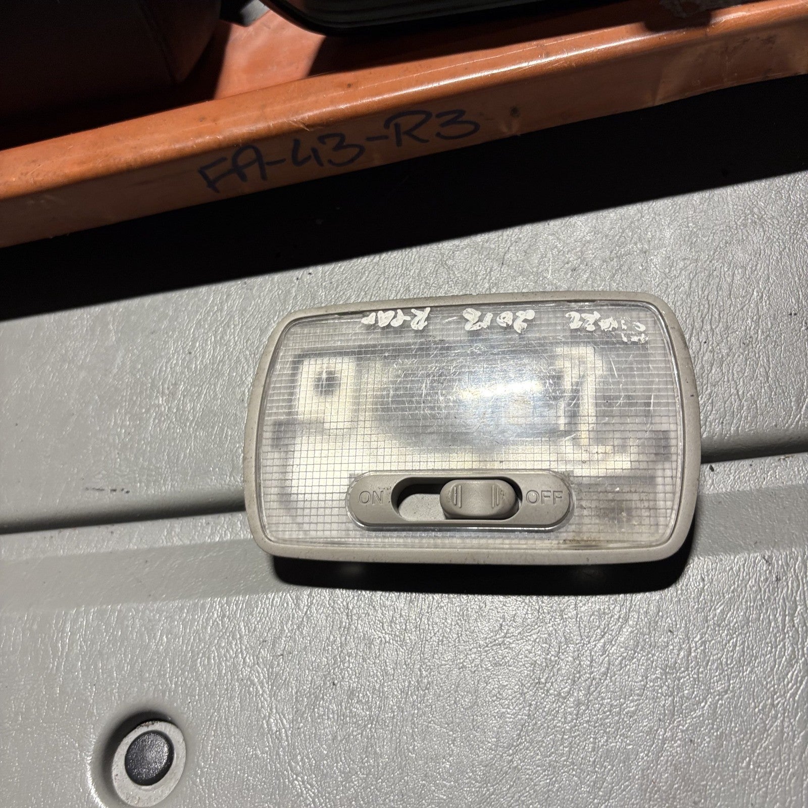 Honda Jazz 2013 Rear Interior Roof Courtesy Light Lamp