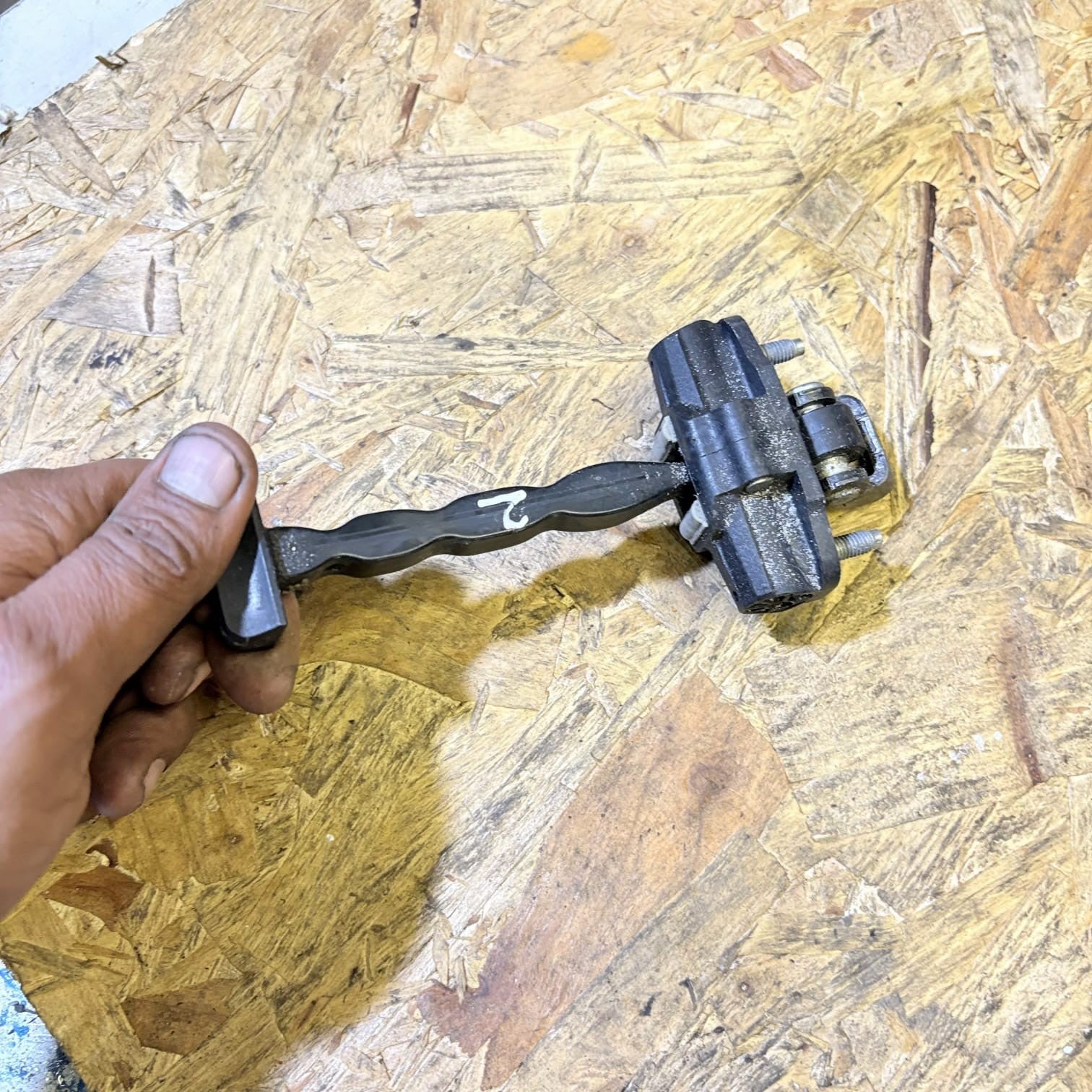 Ford Fiesta 2013 Front Passenger Left Door Stop Check Hinge Strap