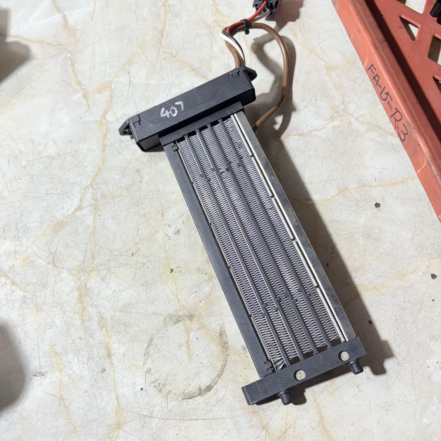 PEUGEOT 407 2004-11 ELECTRIC CABIN AUXILIARY HEATER MATRIX RADIATOR 4PUH18K463AF