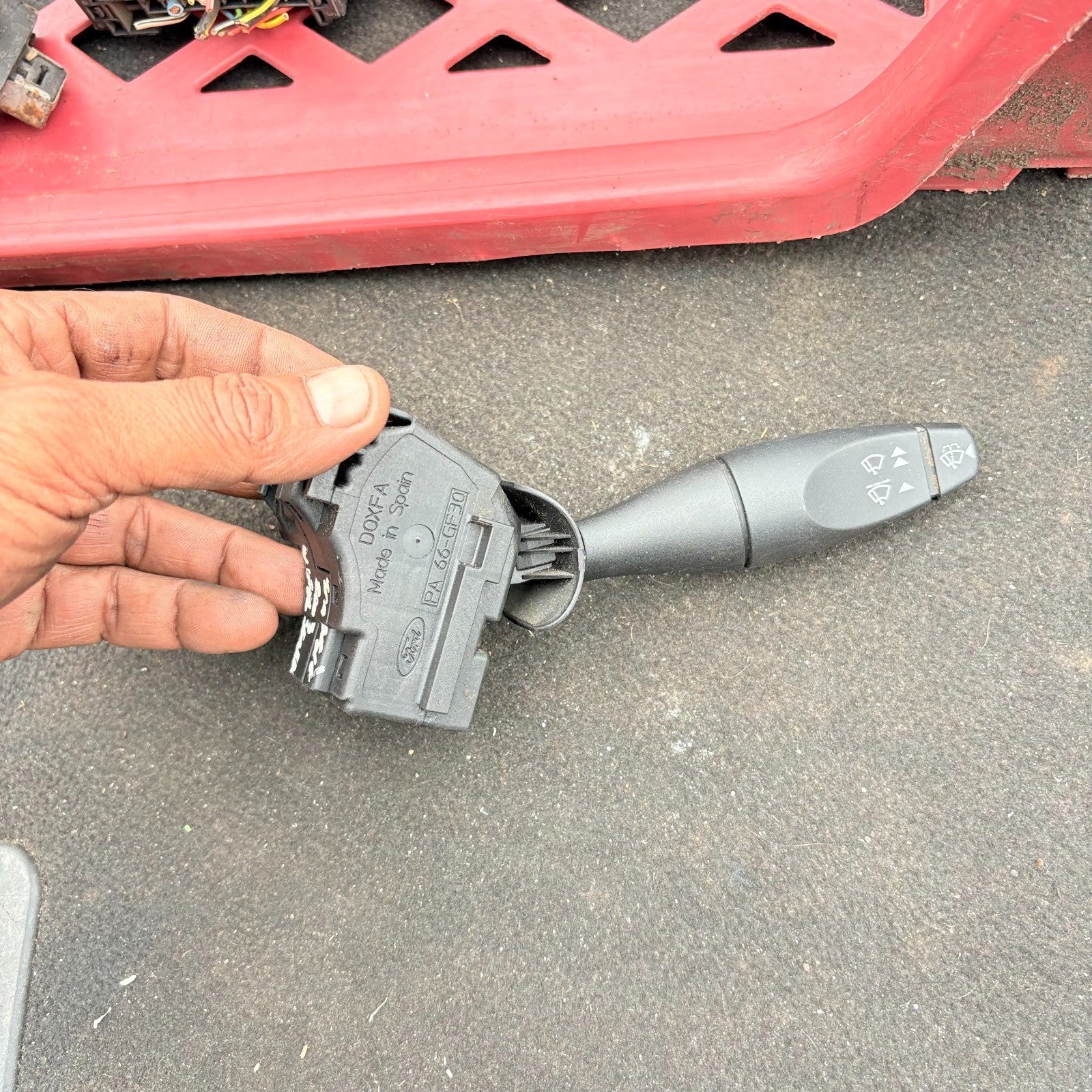 FORD TRANSIT CONNECT 2003 WIPER CONTROL SWITCH STALK PA66-GF30