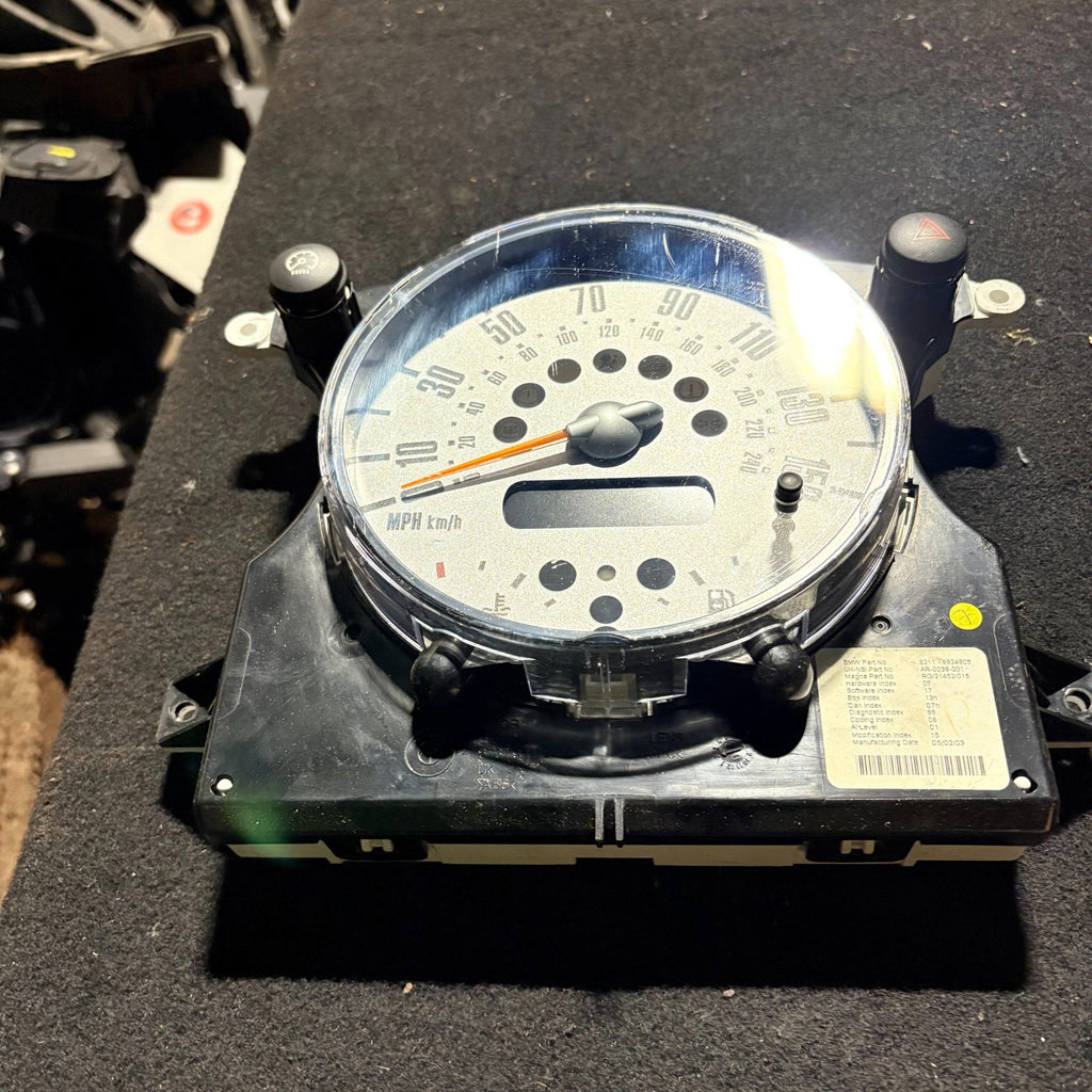 Mini Cooper S R56 2006-2010 Speedometer Clock 62116924905