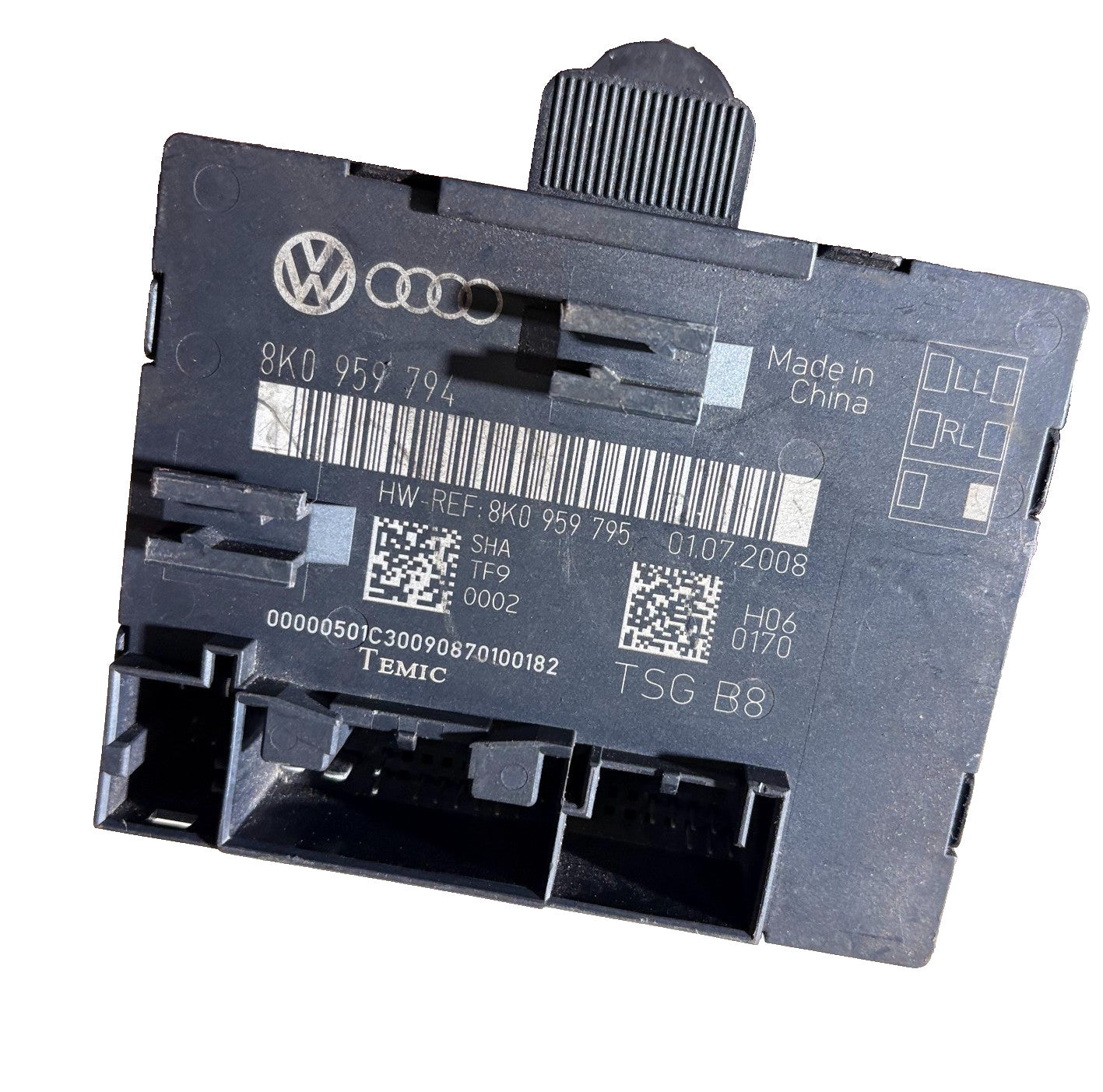 Audi A4 B8 2008-2012 Rear Right Door Control Module 8K0959794