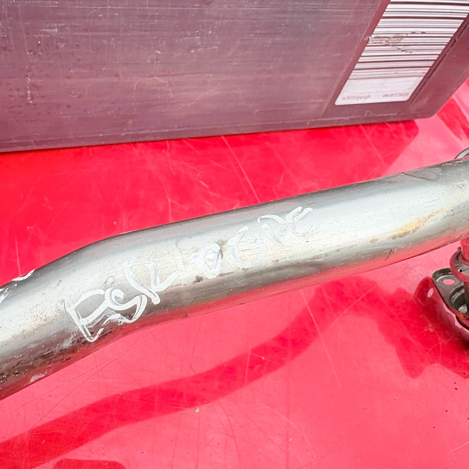 PEUGEOT 407 2007 TURBO EGR PIPE HOSE