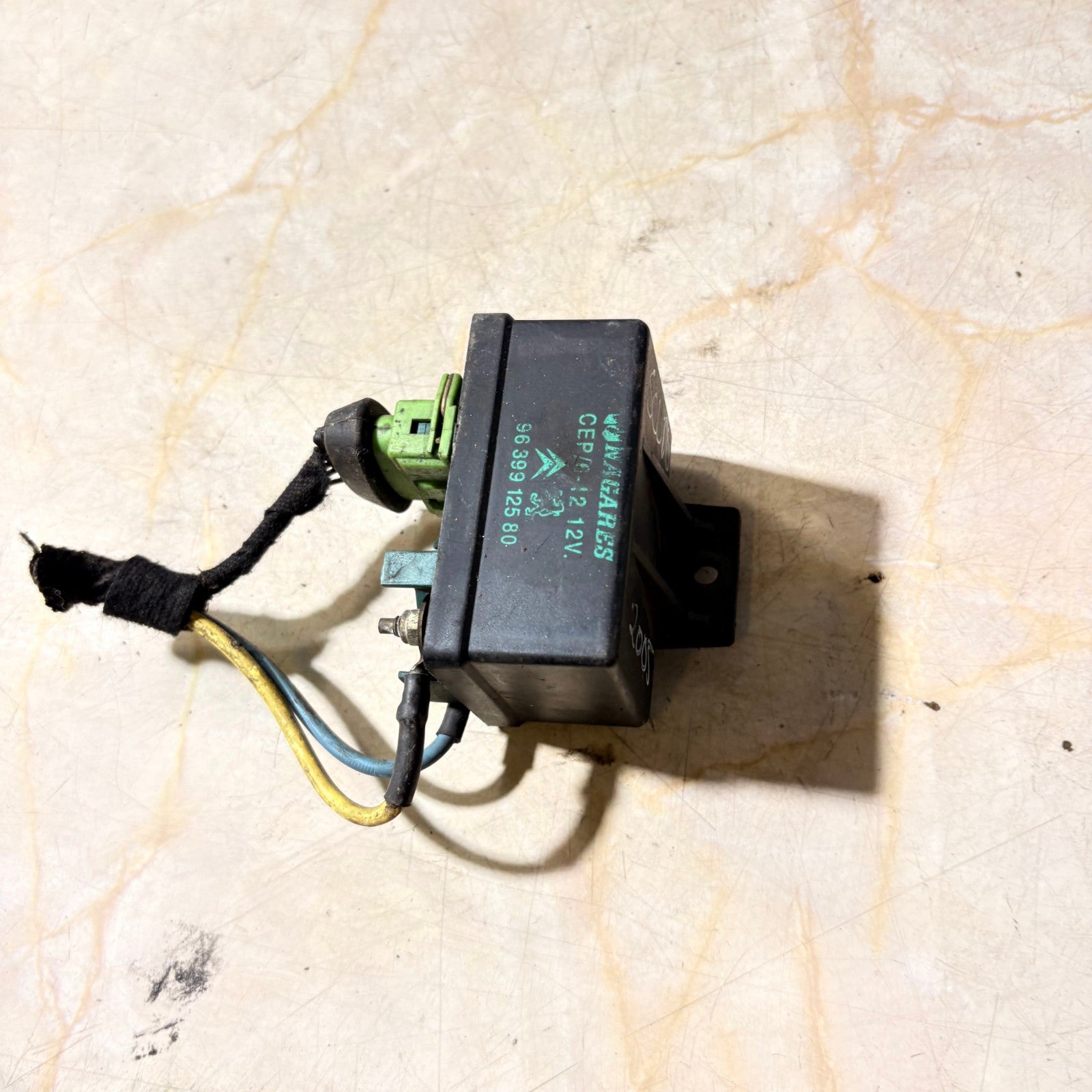 FIAT SCUDO 2005 GLOW PLUG RELAY 96 399 125 80