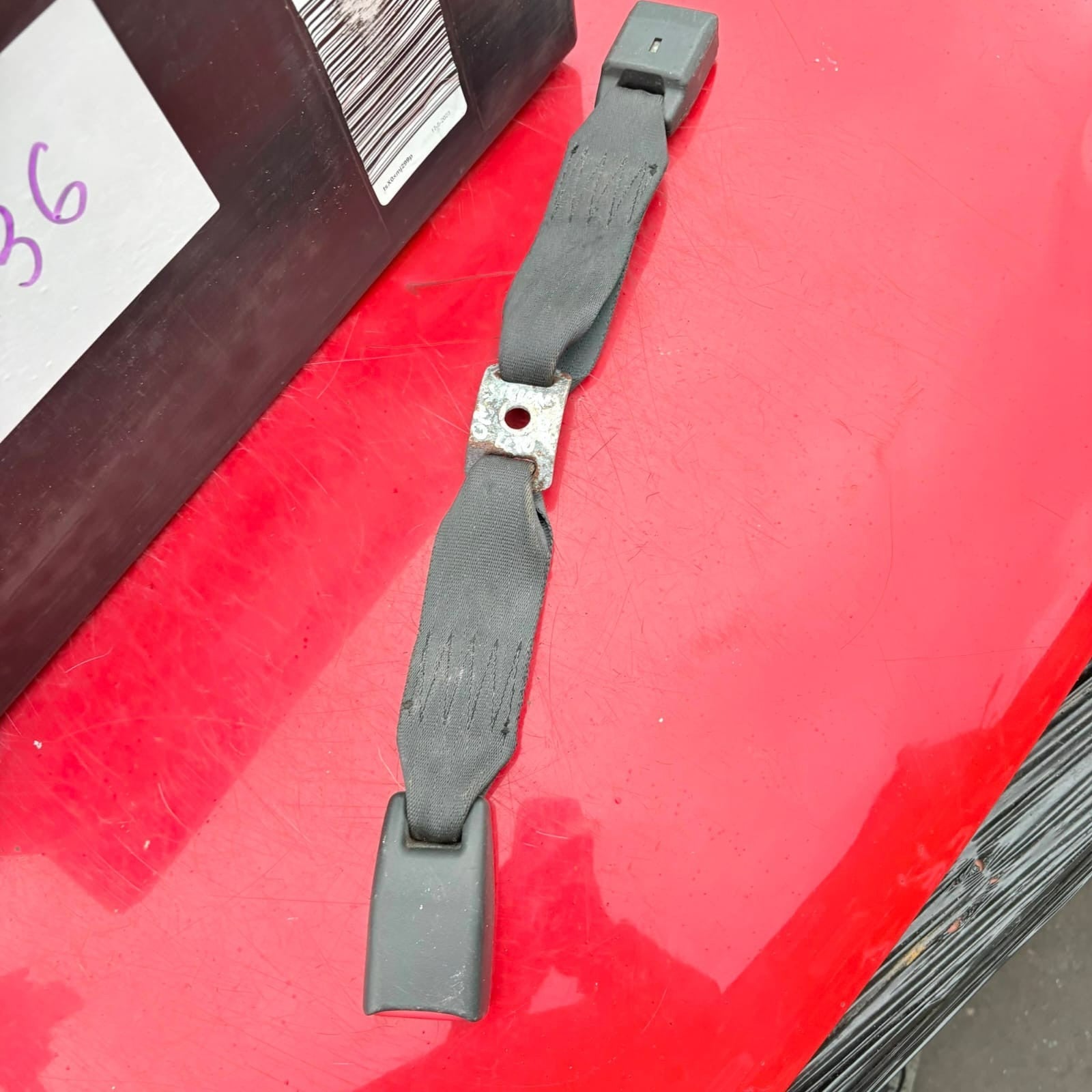 Mazda CX5 2010 MK1 Rear Middle Twin Seat Belt Buckles A1536