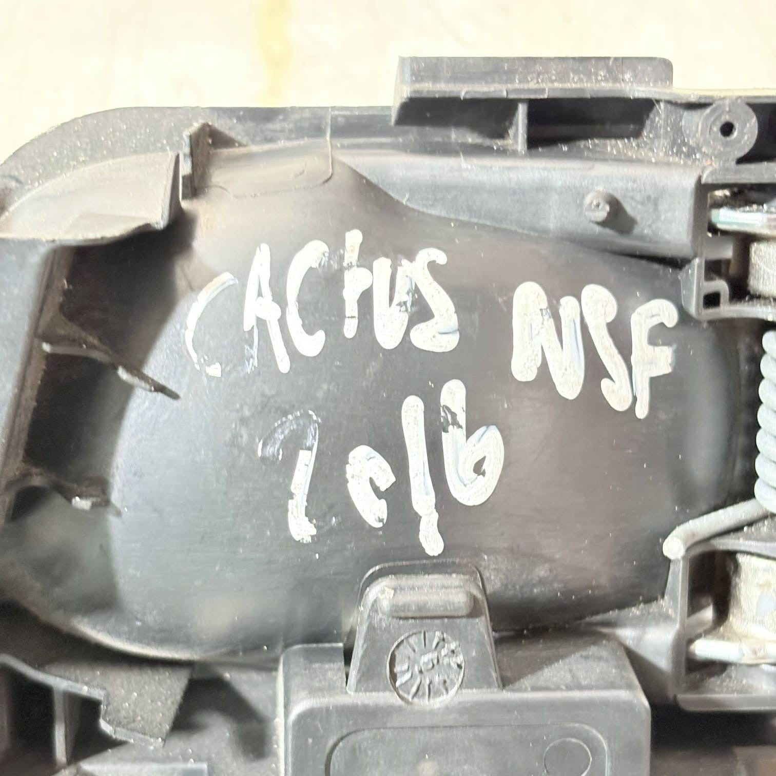 CITROEN C3 REAR DOOR INNER HANDLE 98012896VV PASSENGER SIDE (6K MILES!) 2016