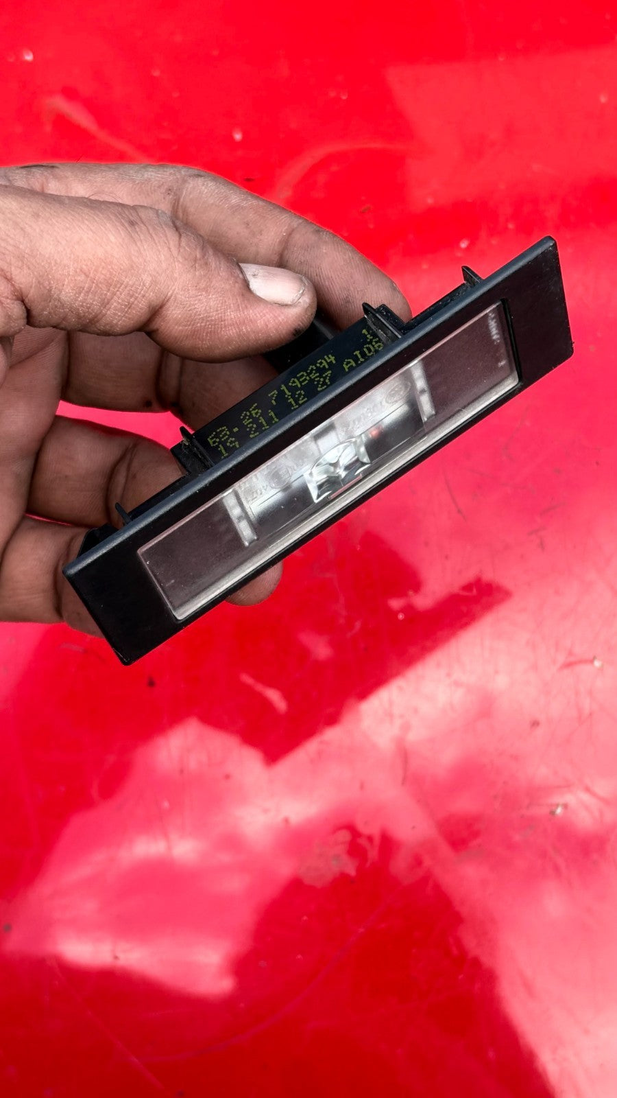 BMW 1 SERIES 2019 LICENCE NUMBER PLAT LIGHT LED LAMP 7193294