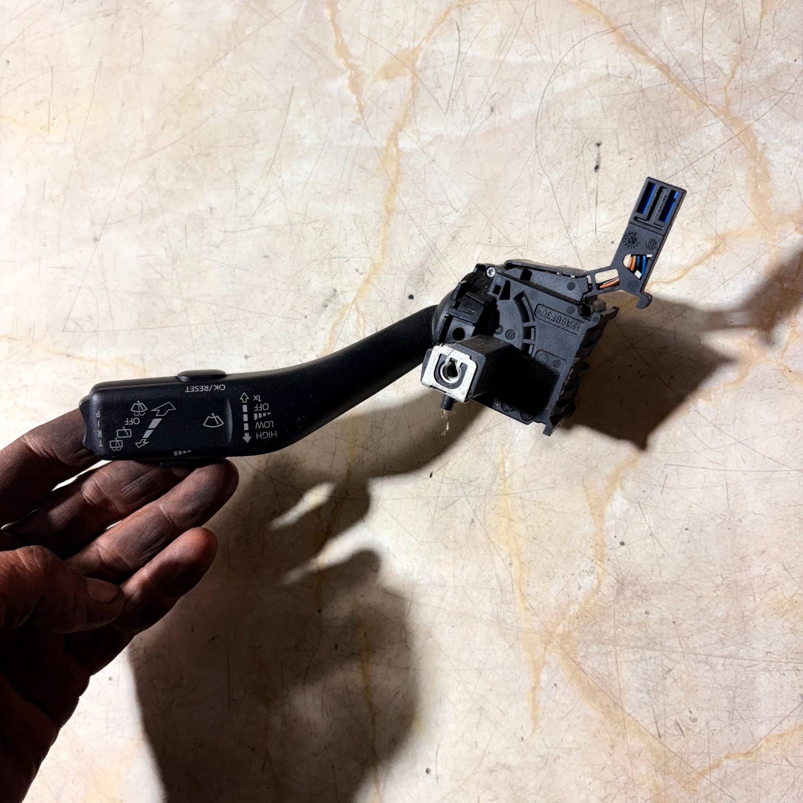 VW Golf Mk6 Wiper/Washer Stalk Switch 1K0953519J Trip Computer (Up to 07/2010)