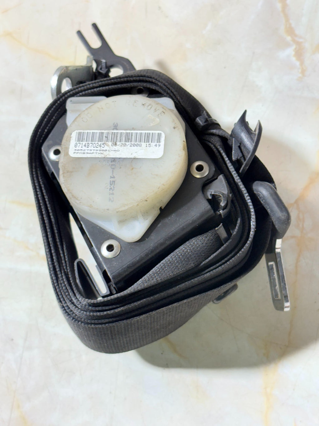 BMW 320D 2009 Rear Passenger Left Seat Belt 305279799001
