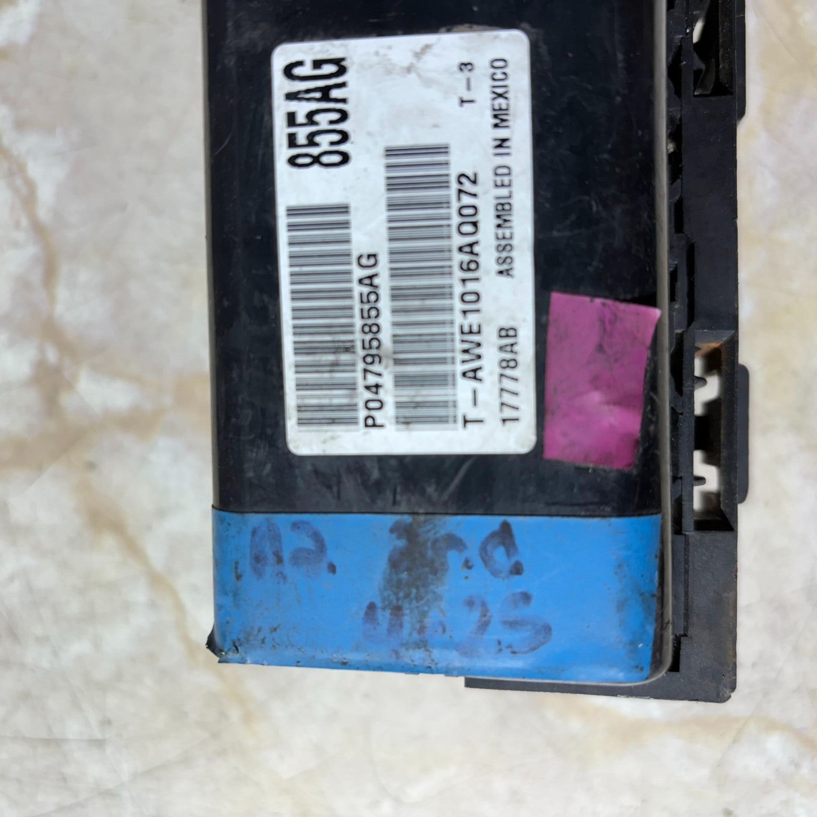 Mopar P04795855AG 4795855AG Engine Bay Relay Fuse Box Cut Wires