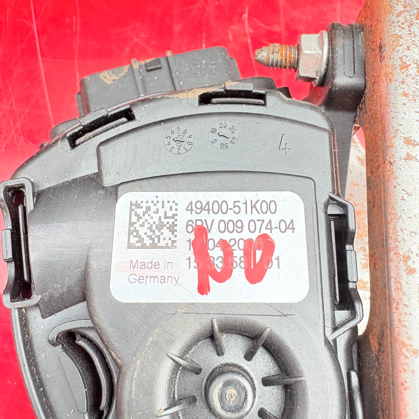 VAUXHALL AGILA B MK2 THROTTLE ACCELERATOR PEDAL 49400-51K00