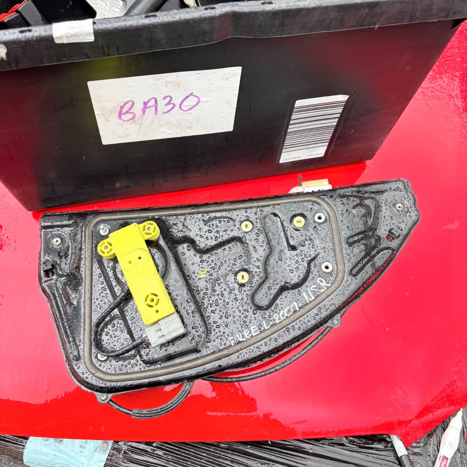 LAND ROVER FREELANDER 2 2007 WINDOW REGULATOR REAR PASSENGER SIDE 6H5227001AE
