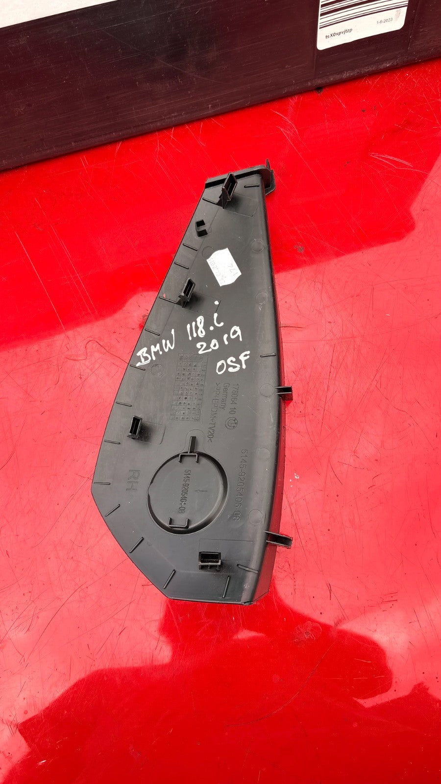 BMW 118i Dashboard Side Cover Trim 178064 10