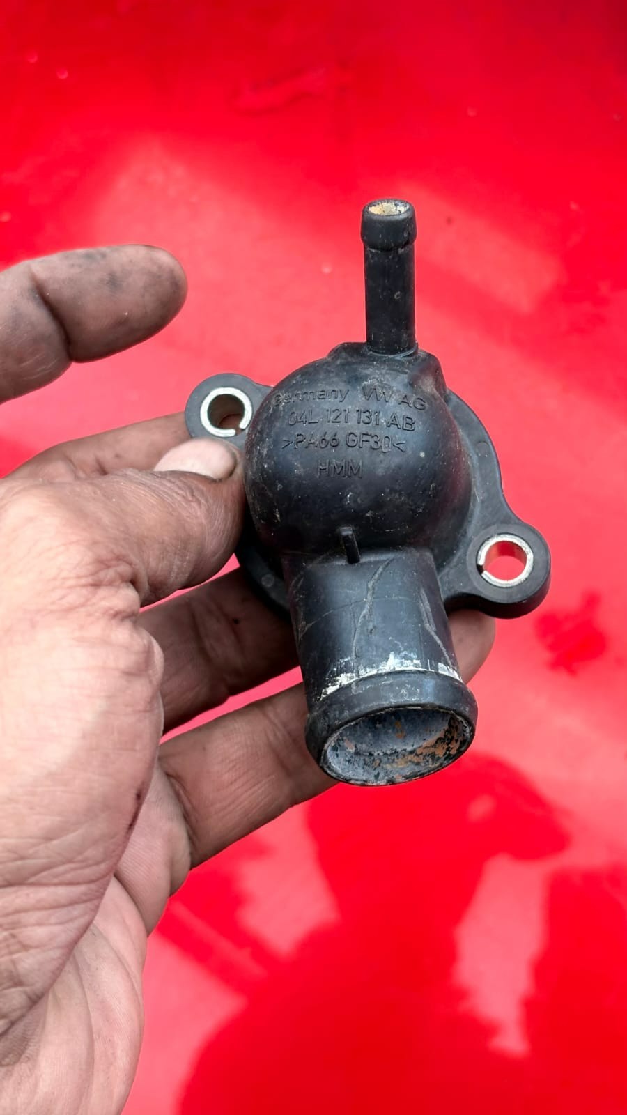 2016VW PASSAT B8 AUDI SEAT SKODA 2.0 WATER COOLANT FLANGE PIPE