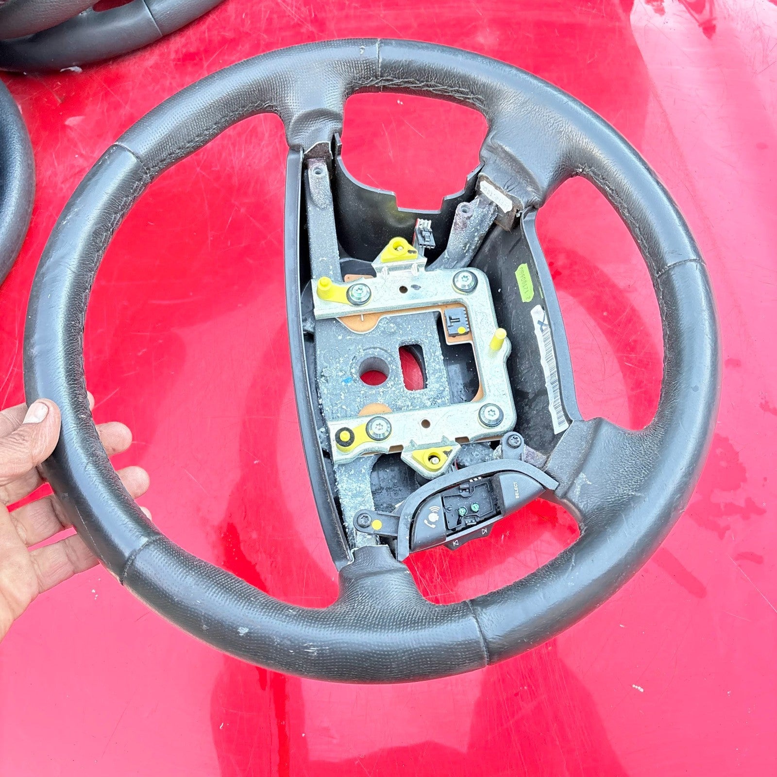 Jaguar S-Type R 2002-2007 Leather Steering Wheel Bare Sport Interior