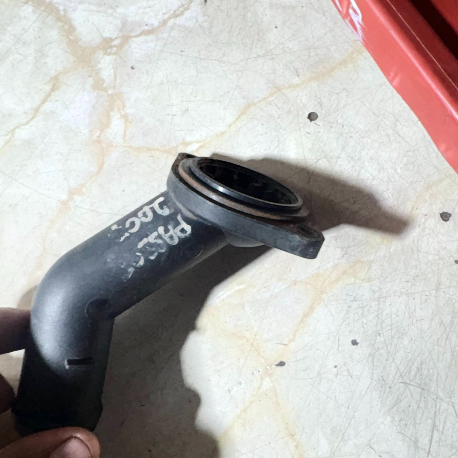 VW Passat B6 2005-2010 Coolant Regulator Thermostat Housing Pipe 06A121121C